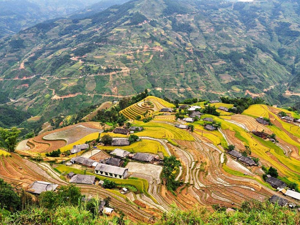 Highest mountains in Ha Giang Hoang Su Phi District