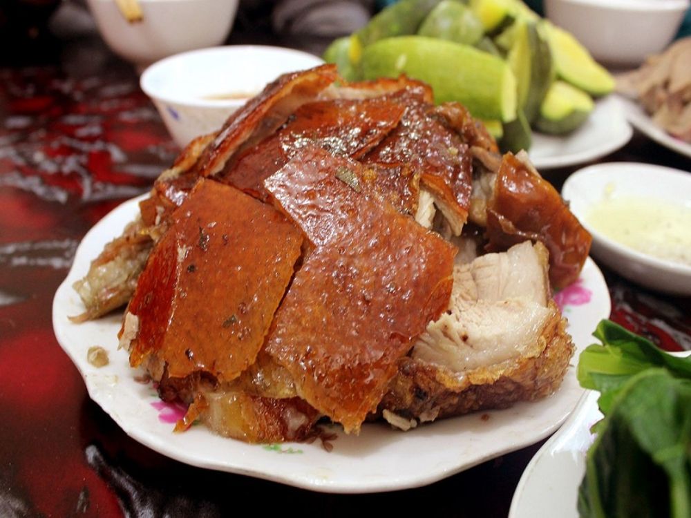Must-try local foods in Ha Giang_ Lon Cap Nach (Miniature Pig)