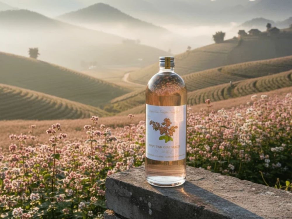 buckwheat spirits - Ha Giang specialties to buy as souvenirs
