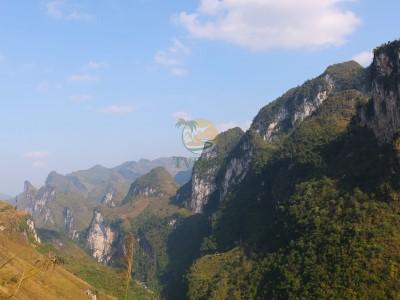 Exploring the landscape on a Ha Giang Loop tour 4 days