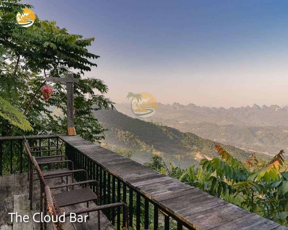 Majestic natural scenery at The Cloud Bar