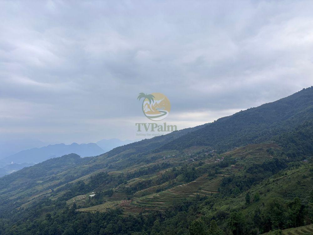 Misty mountain landscape, 2 Days 1 Night Khuoi My - Xa Phin hiking journey