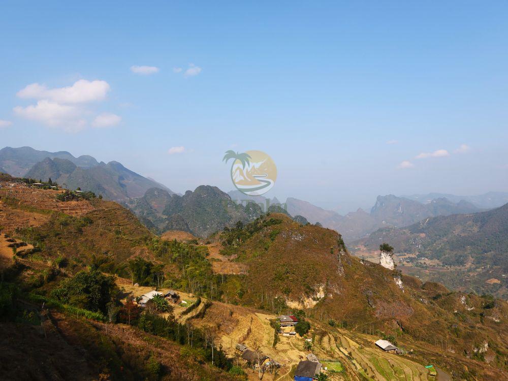 Panoramic view of nature on a Ha Giang Loop tour 4 days
