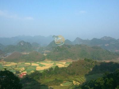 Stunning green valley view on a Ha Giang Loop tour 4 days