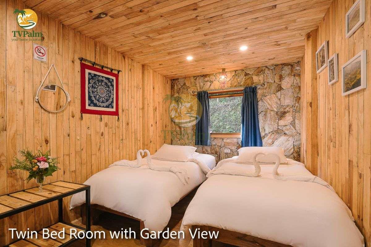 comfortable twin room at tvpalm resort