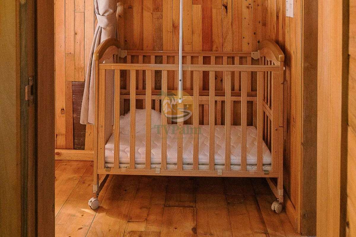 deluxe family room baby crib cot