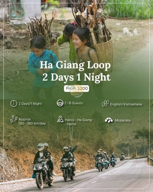 Ha Giang Loop 2 Days 1 Night Tour