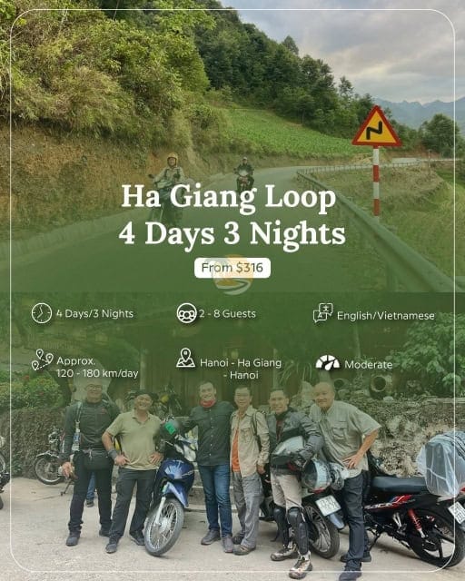 Ha Giang Loop Tour 4 Days 3 Nights